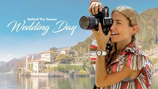 Wedding Photography Behind the Scenes  Full Day in Lake Como Italy [upl. by Adnulahs]