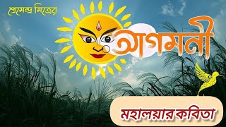 আগমনী 🌸 প্রেমেন্দ্র মিত্র । Agomoni । Premendra Mitra । দুর্গা পূজার কবিতা । Durga Puja । [upl. by Ander258]