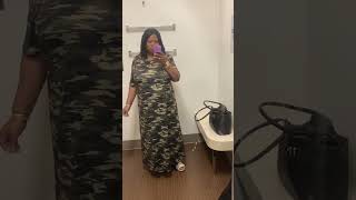 quotDare to FlauntPlus Size Camouflage Colorblock Dress from Temu  MustHavequot [upl. by Ohcamac874]