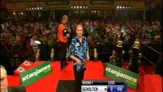 Matchplay 2008  Rd 1  Matt Clark v Roland Scholten pt 1 [upl. by Romelda]