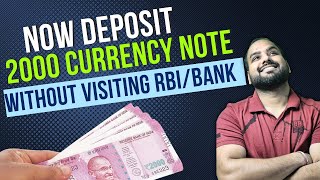 How to deposit 2000 currency note in Post office [upl. by Adianez]