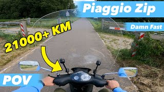 Piaggio Zip Special 50cc Acceleration and POV drive 🏍 [upl. by Rafael469]