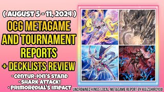 YuGiOh  OCG Metagame Report And Deck List Reviews Post ROTA  August 5  11 2024 [upl. by Inod]