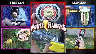 Unused Morphs 22 MMPR Pilot Mystic Force Operation Overdrive Dino Charge amp More Fan Made [upl. by Anitrebla]