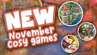 Top COZY games releasing in November and HUGE update news 👀 [upl. by Arnie]