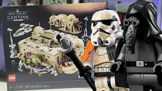 QUICK REVIEW LEGO Star Wars MOS EISLEY CANTINA  75290  2020 [upl. by Benn]