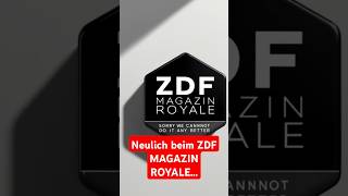 Neulich beim ZDF Magazin Royale shurjoka böhmermann janböhmermann zdfmagazinroyale shorts [upl. by Ibocaj]