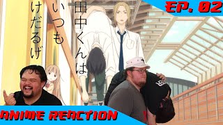 Anime Reaction Tanakakun wa Itsumo Kedaruge Ep 02 [upl. by Godiva]