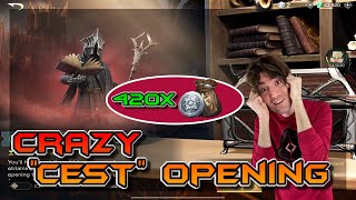 420 CHEST OPENING  CESTARO R10  LOTR RISE TO WAR [upl. by Nannarb]