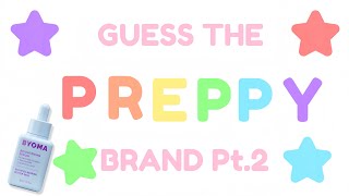 Guess The Preppy Brand Pt2 💗 Aura Beadery [upl. by Lissak]