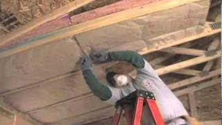 Owens Corning  Ceiling Batt Insulation [upl. by Ehman688]