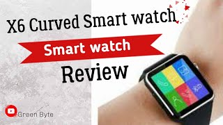 Gadgets Smart watch  X6 Review [upl. by Rice273]