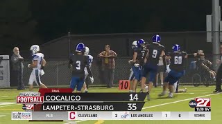 LampeterStrasburg hosts Cocalico in Week 3 [upl. by Accire785]