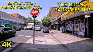 WALKING TOUR OF THE BRONX ZEREGA  METROPAITAN AVE PARKCHESTER NEW YORK [upl. by Fleeta]