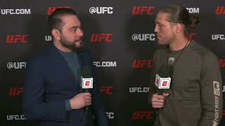 Brian Ortega quotTopuria me sorprendió entre Yair y yo solo hay respetoquot [upl. by Encratia]