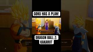 GOKU has a plan  Dragon Ball Z Kakarot shorts dbzkakarot dragonballz dbz [upl. by Cybill425]