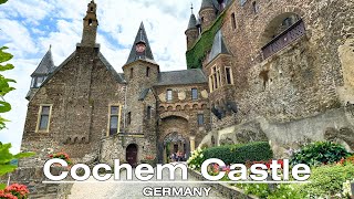 Inside the Cochem Castle  Fully Guided Tour 4K 60fps [upl. by Ahseim]