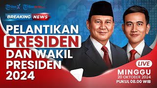 🔴LIVE BREAKING NEWS Pelantikan PresidenWakil Presiden Prabowo SubiantoGibran Rakabuming Raka [upl. by Sirod]