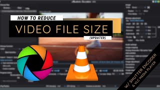 EASY way to Reduce Video File Size  Shutter Encoder amp VLC Media PlayerUpdated [upl. by Gillead]