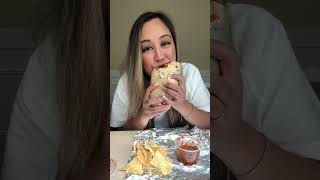 Chipotle Burrito Mukbang [upl. by Georg]