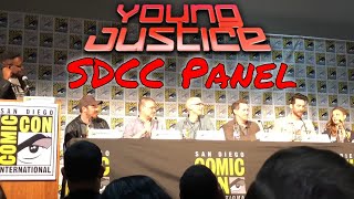 Young Justice Outsiders  Full Panel SDCC 2018 [upl. by Oicatsana]