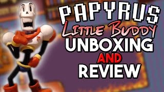 Papyrus Little Buddy Unboxing and Review  Undertale  UNDERLAB [upl. by Pippy113]