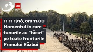 11111918 ora 1100 Momentul în care tunurile au “tăcut” pe toate fronturile Primului Război Mo [upl. by Schrader]