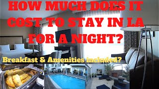 Hampton Inn amp Suites  Where to stay in Los Angeles  hotel near Universal Studios Hollywood  Ep50 [upl. by Elyrpa]