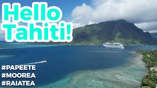 Tahiti  French Polynesia  Papeete  Moorea  Raiatea [upl. by Elletse]