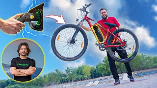 I Bought MS Dhoni Wali Electric Cycle in Real Life [upl. by Steffen370]