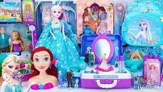 Disney Frozen Toys Collection Unboxing  Disney Frozen Makeup Play Set Backpack [upl. by Sybila]