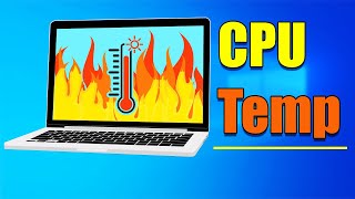 How to check CPU temp windows 10 [upl. by Aubine]