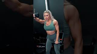 Stephanie Sanzo workoutmotivation gymshorts fitnessgoals gymmotivation [upl. by Casia699]