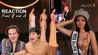 FINAL Q and A of Miss ELITE 2024 REACTION [upl. by Baalbeer]