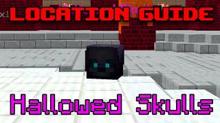 How To Get Hallowed Skull  Blade Soul  Hypixel Skyblock Location Guide [upl. by Aphra]