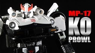 MP17 Prowl KO Takara Masterpiece figure review amp comparison [upl. by Eelrahs]