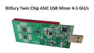 How to setup Bitfury Twin Chip 45 ghs ASIC USB Miner with cgminer [upl. by Waldner]