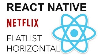 React Native  Netflix App FlatList horizontal [upl. by Mccallum624]