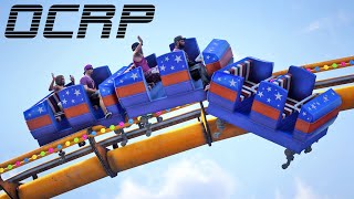 Roller Coaster Disaster  GTA 5 OCRP [upl. by Ahsienor924]