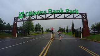 Broad Street Run Philadelphia  2021  PoV  Action Camera race view [upl. by Tilly]