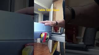 Table Saw Tape Measure Tip shorts [upl. by Nicholl]