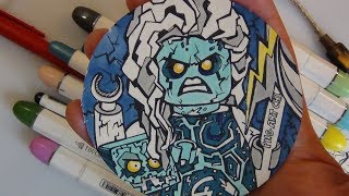 LEGO COASTER DOODLING009RUINA STONEHEARTNexo Knights [upl. by Melborn]