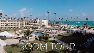 ROYALTON BAVARO PUNTA CANA  PRESIDENTIAL ONE BEDROOM SUITE OCEAN VIEW ROOM TOUR  The Konfederats [upl. by Aicenav]