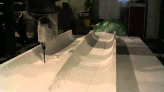 cnc shaping boat model [upl. by Gilburt709]