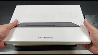 Unboxing Samsung Tab S9 Ultra [upl. by Dlanar]