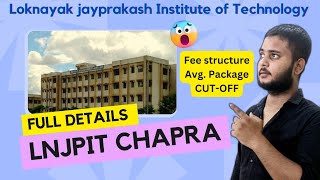 LNJPIT Engineering College Chapra College review 🤗FeespackageCut0ff branch details [upl. by Feil]