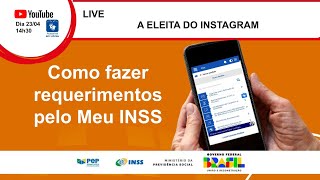 Como fazer requerimentos pelo Meu INSS [upl. by Wasson380]