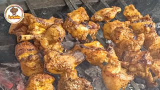 Chicken Tikka Recipe By Jugnoo Food  Restaurant Style Chicken Tikka  Commercial Chicken Tikka Boti [upl. by Shay]