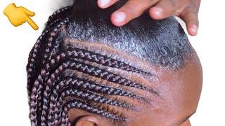 How To FeedIn Braids  For BEGINNERS [upl. by Isiahi]