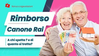 quotEsenzioni e Rimborsi Il Canone Rai per Anziani  Guida Completa e Moduli per il Rimborsoquot [upl. by Dreher]